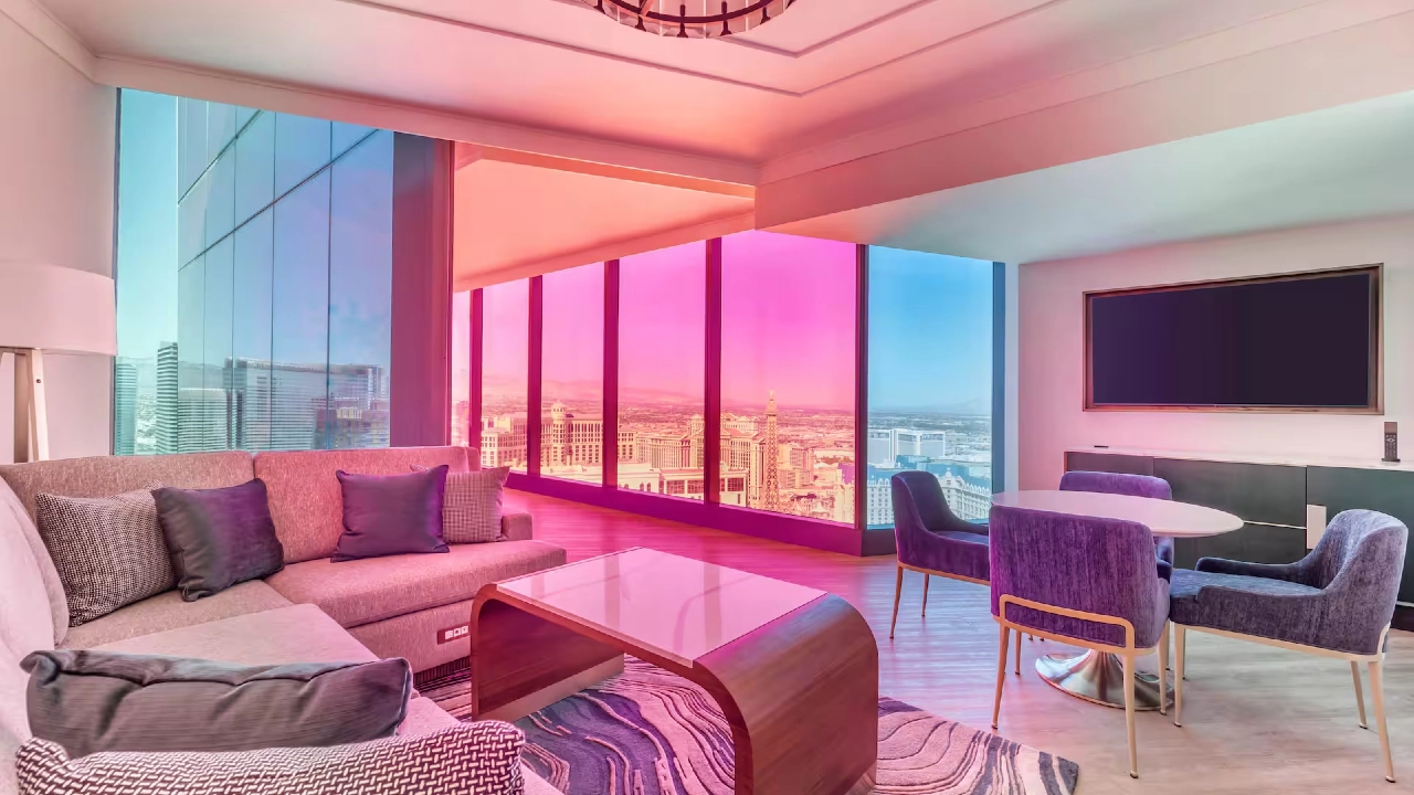 Two Bedroom Two King Entertainment Plus Suite at Hilton Club Elara Las Vegas