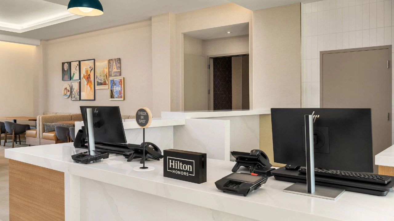Front Desk at Homewood Suites North Las Vegas Speedway