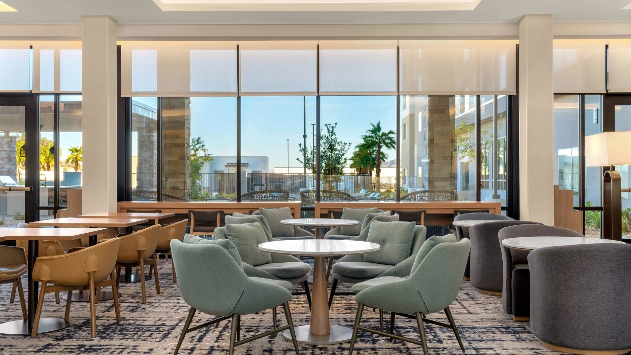 Breakfast Area at Homewood Suites North Las Vegas Speedway