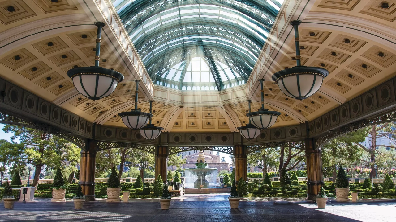 Porte Cochere at Bellagio Las Vegas