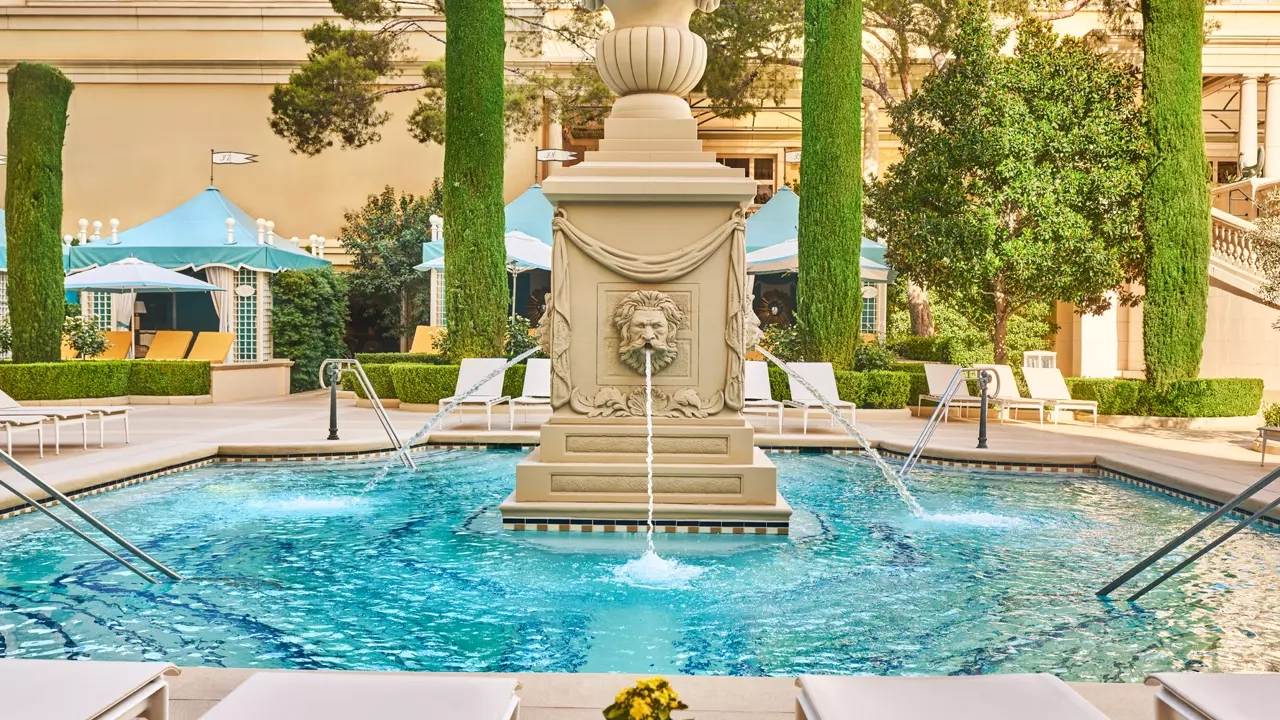 Pool at Bellagio Las Vegas