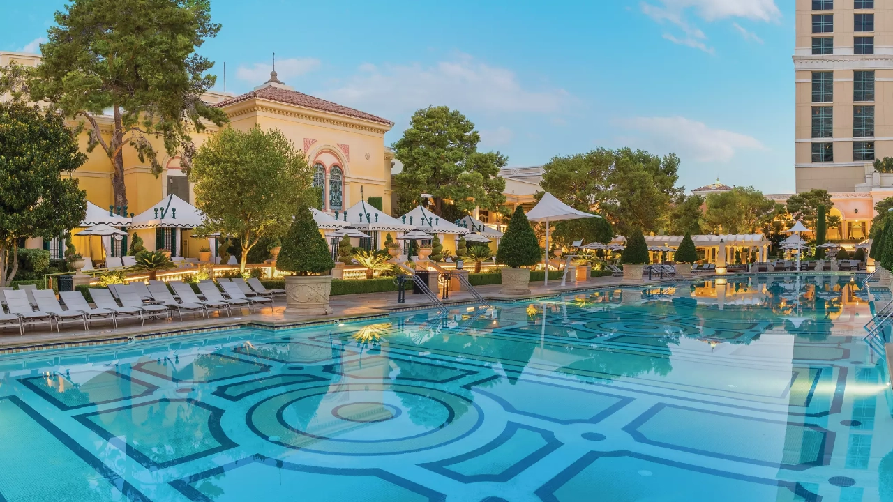 Pool at Bellagio Las Vegas