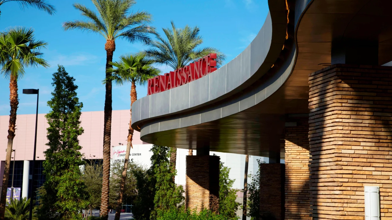 Hotel Exterior at Renaissance Las Vegas Hotel