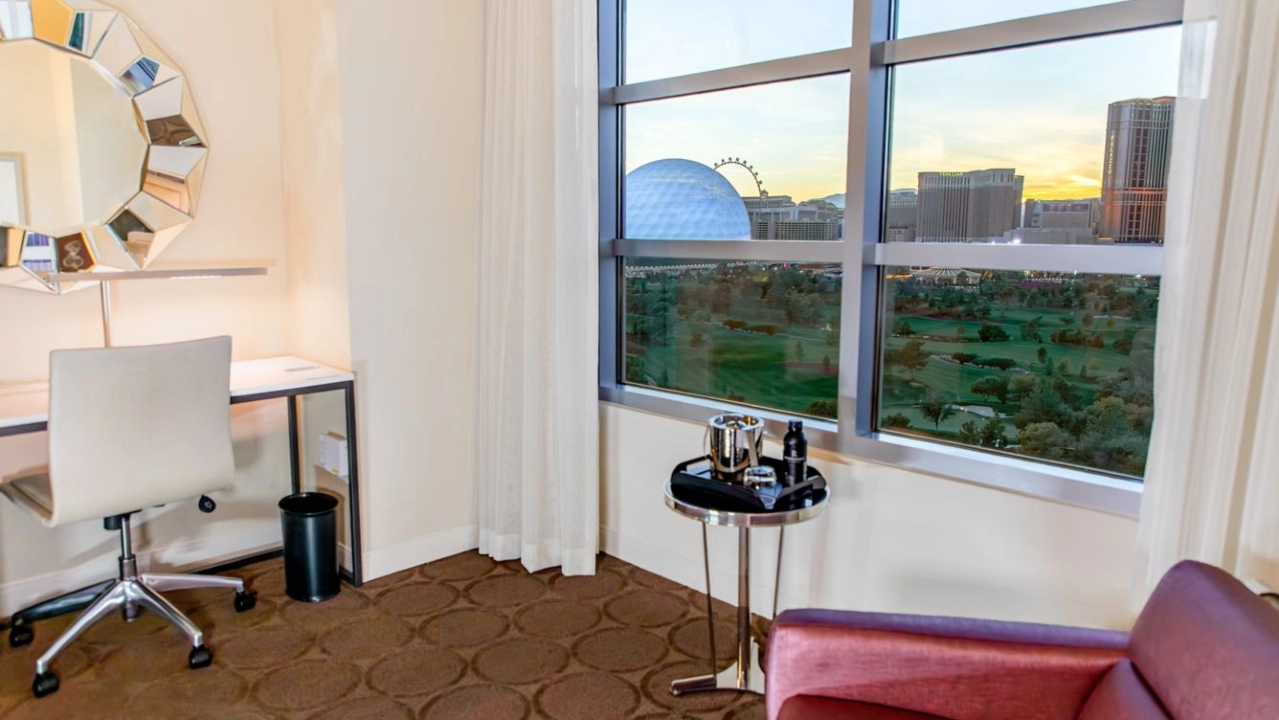 Guest Room View at Renaissance Las Vegas Hotel
