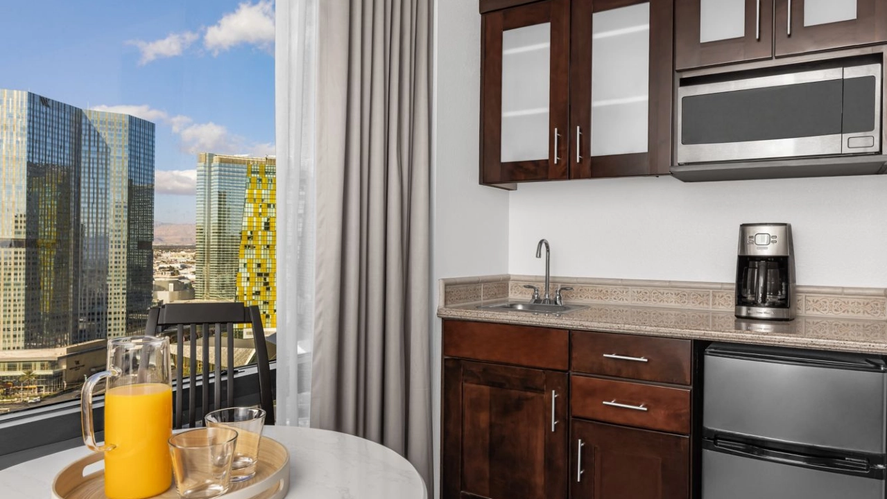Guest Room King at Marriott's Grand Chateau Las Vegas