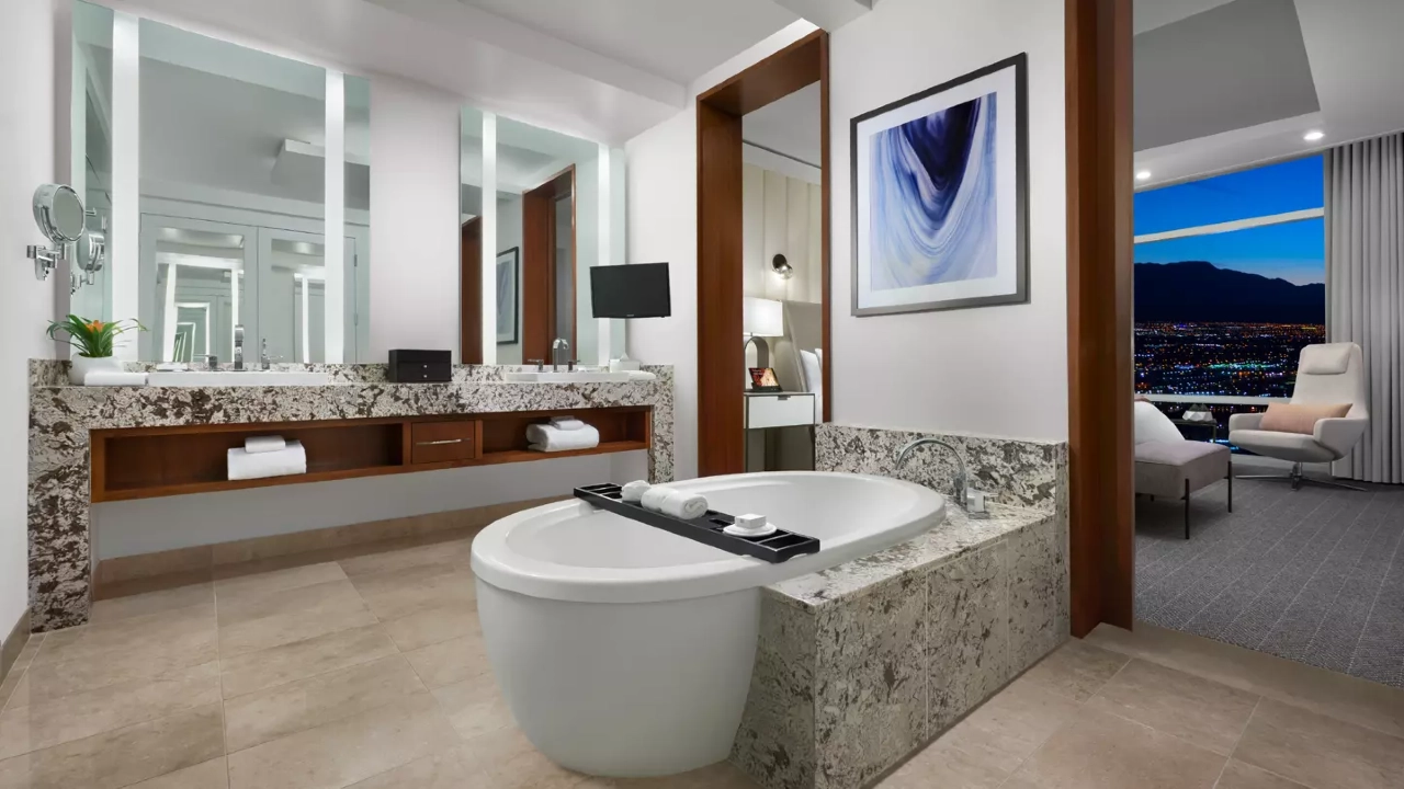 Sky Suites Bathroom at Aria Resort and Casino Las Vegas