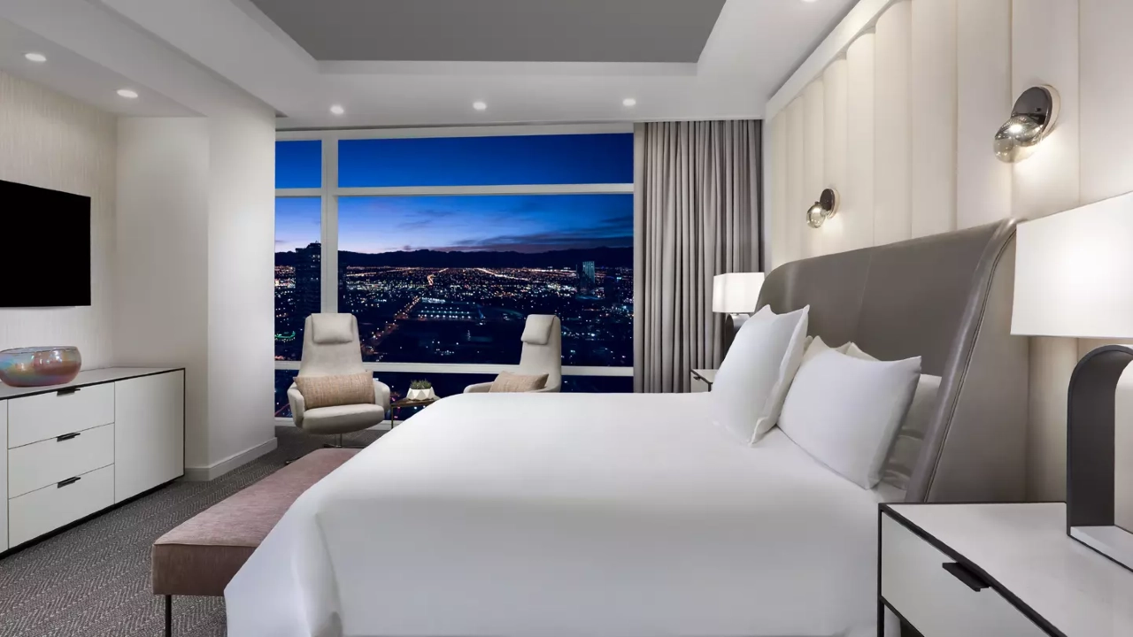 Sky Suites Bedroom at Aria Resort and Casino Las Vegas