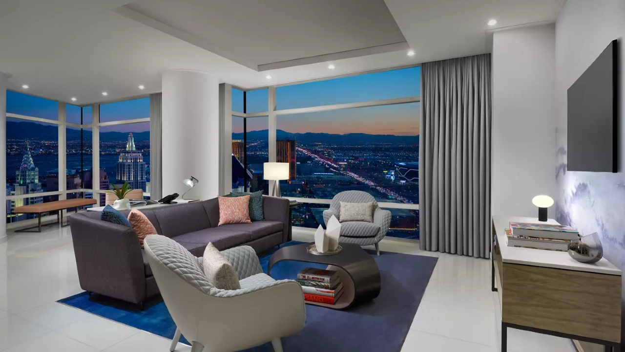 Sky Suites Living Area at Aria Resort and Casino Las Vegas