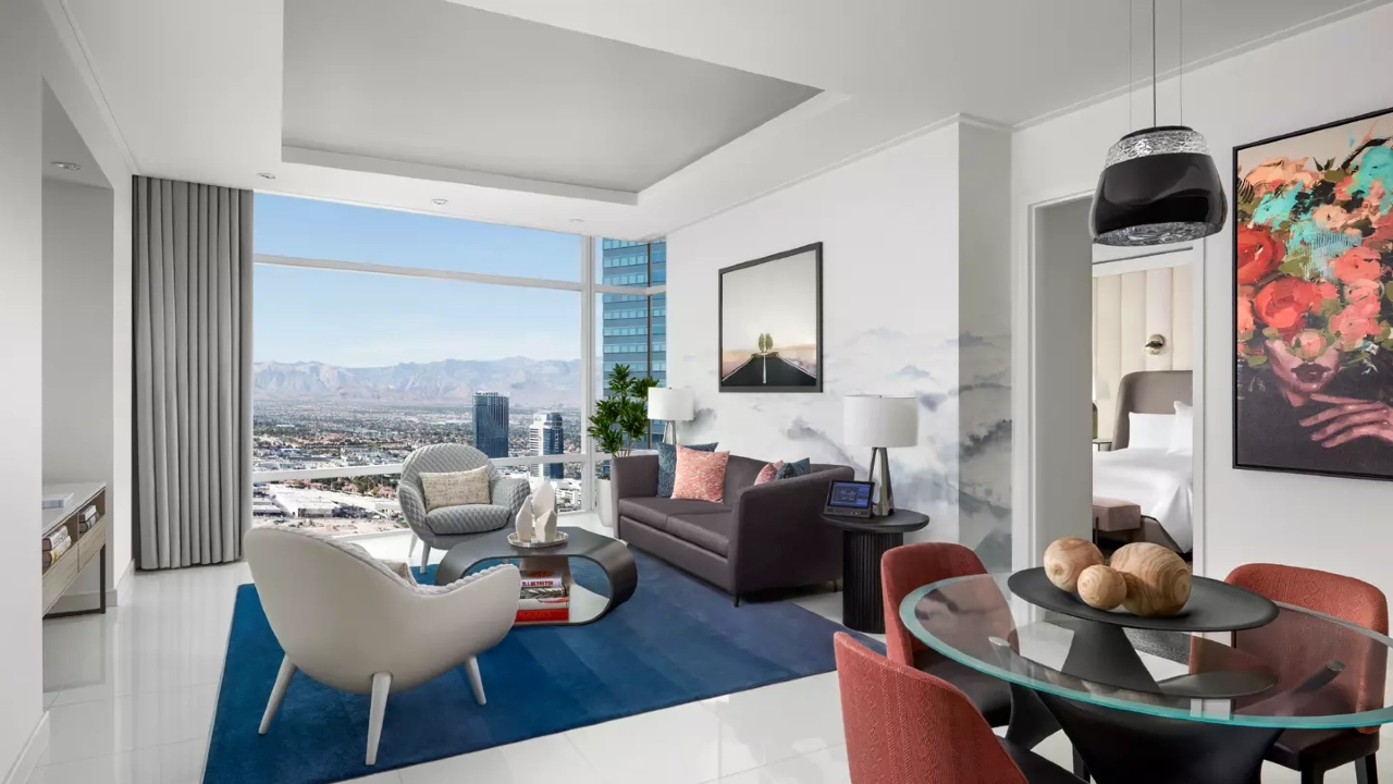 Sky Suites Living Area at Aria Resort and Casino Las Vegas