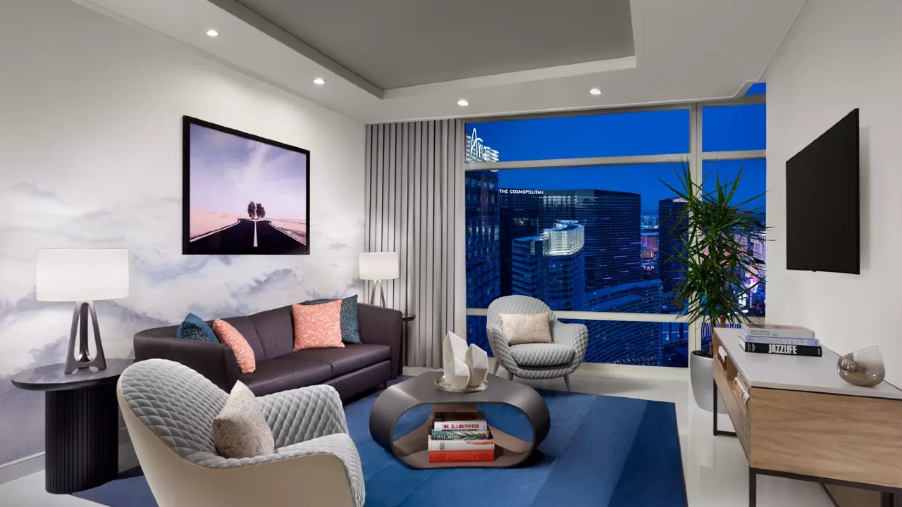 Sky Suites Living Area at Aria Resort and Casino Las Vegas