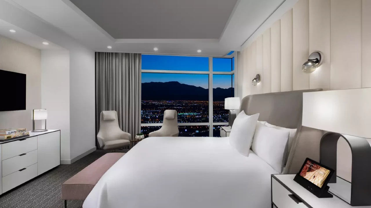 Sky Suites Bedroom at Aria Resort and Casino Las Vegas