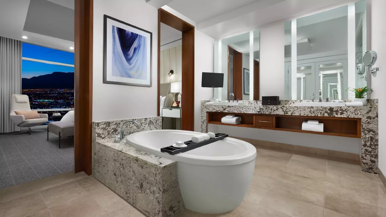 Sky Suites Bathroom at Aria Resort and Casino Las Vegas