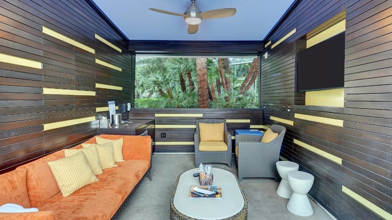 Pool Cabana at Aria Resort and Casino Las Vegas