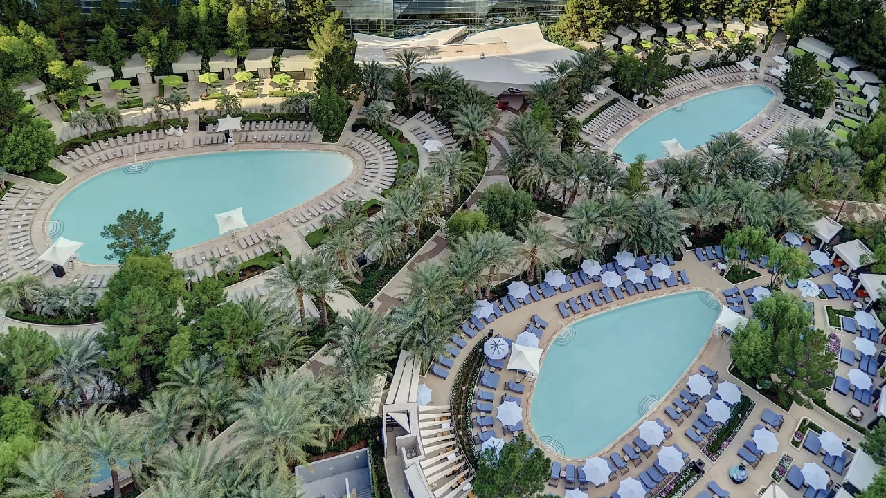 Pool at Aria Resort and Casino Las Vegas