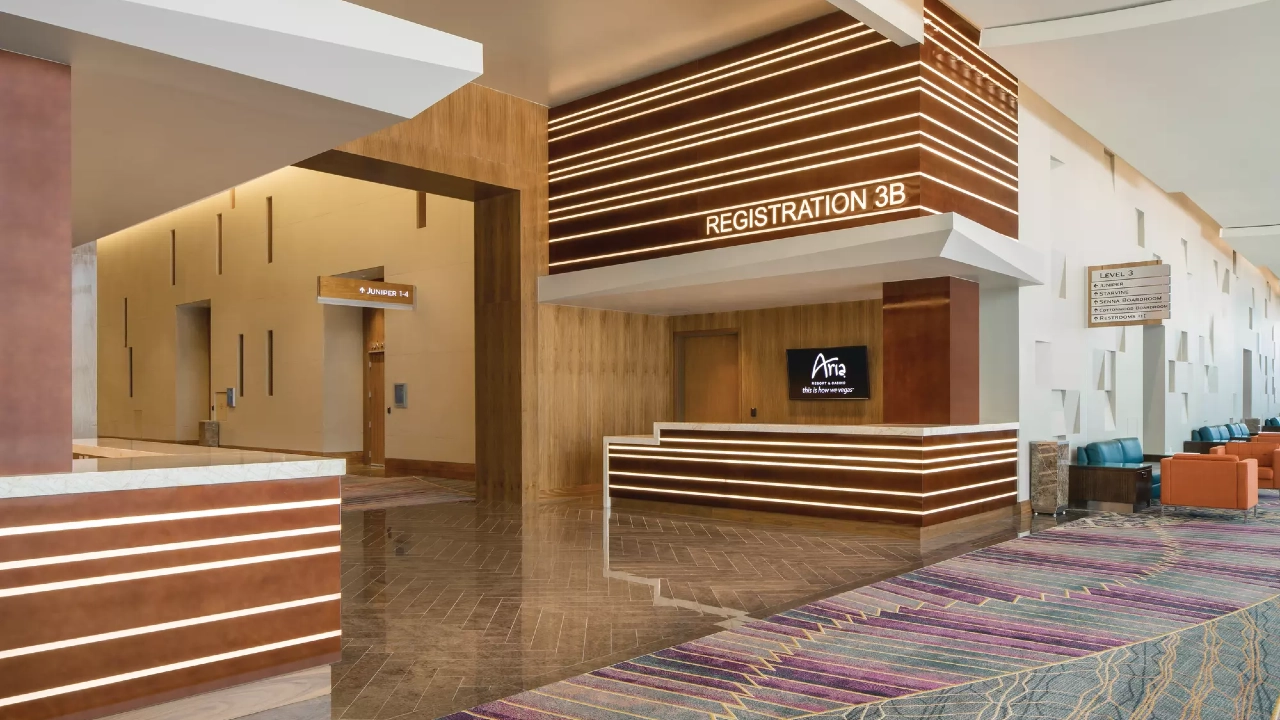 Pre Function Area at Aria Resort and Casino Las Vegas