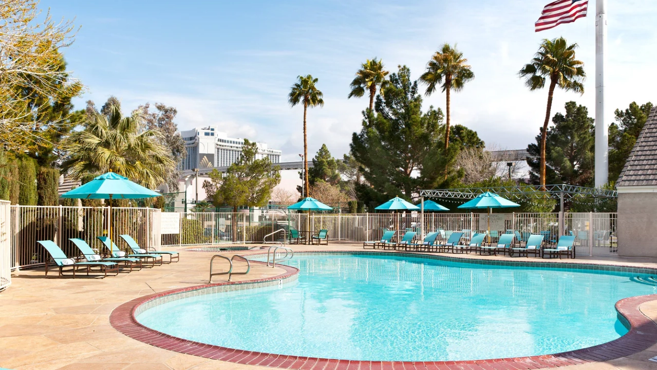 Pool at Residence Inn Las Vegas Convention Center