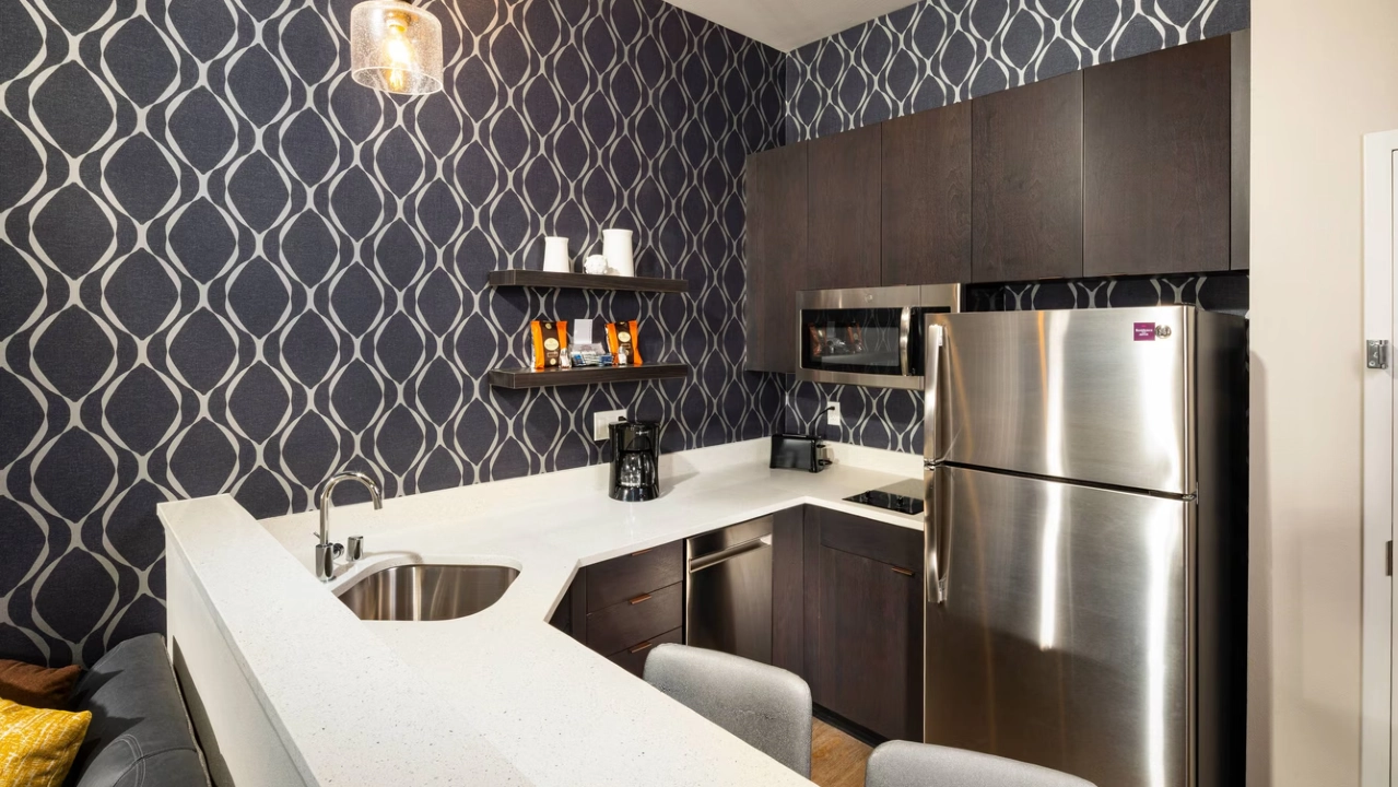 Suite Kitchen at Residence Inn Las Vegas South/Henderson