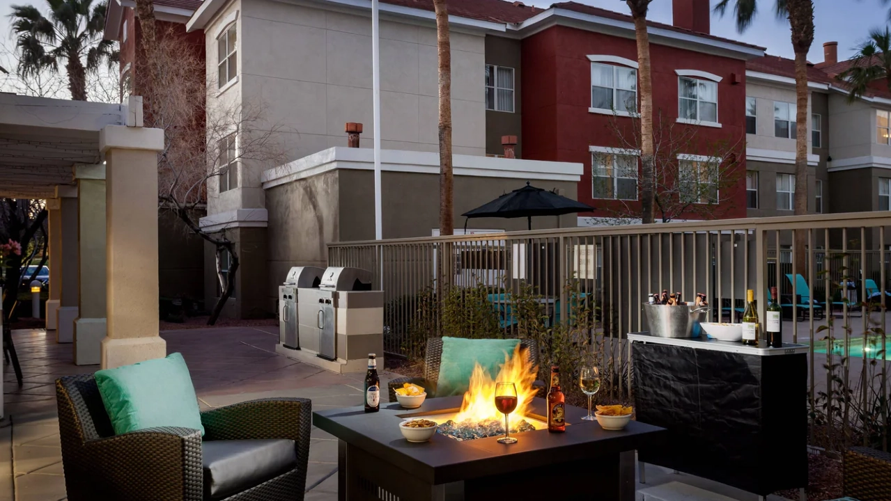 Fire Pit at Residence Inn Las Vegas Henderson/Green Valley