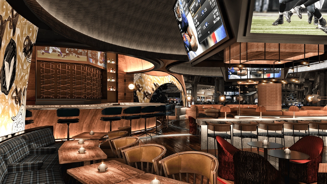 Stadia Bar at Caesars Palace Las Vegas