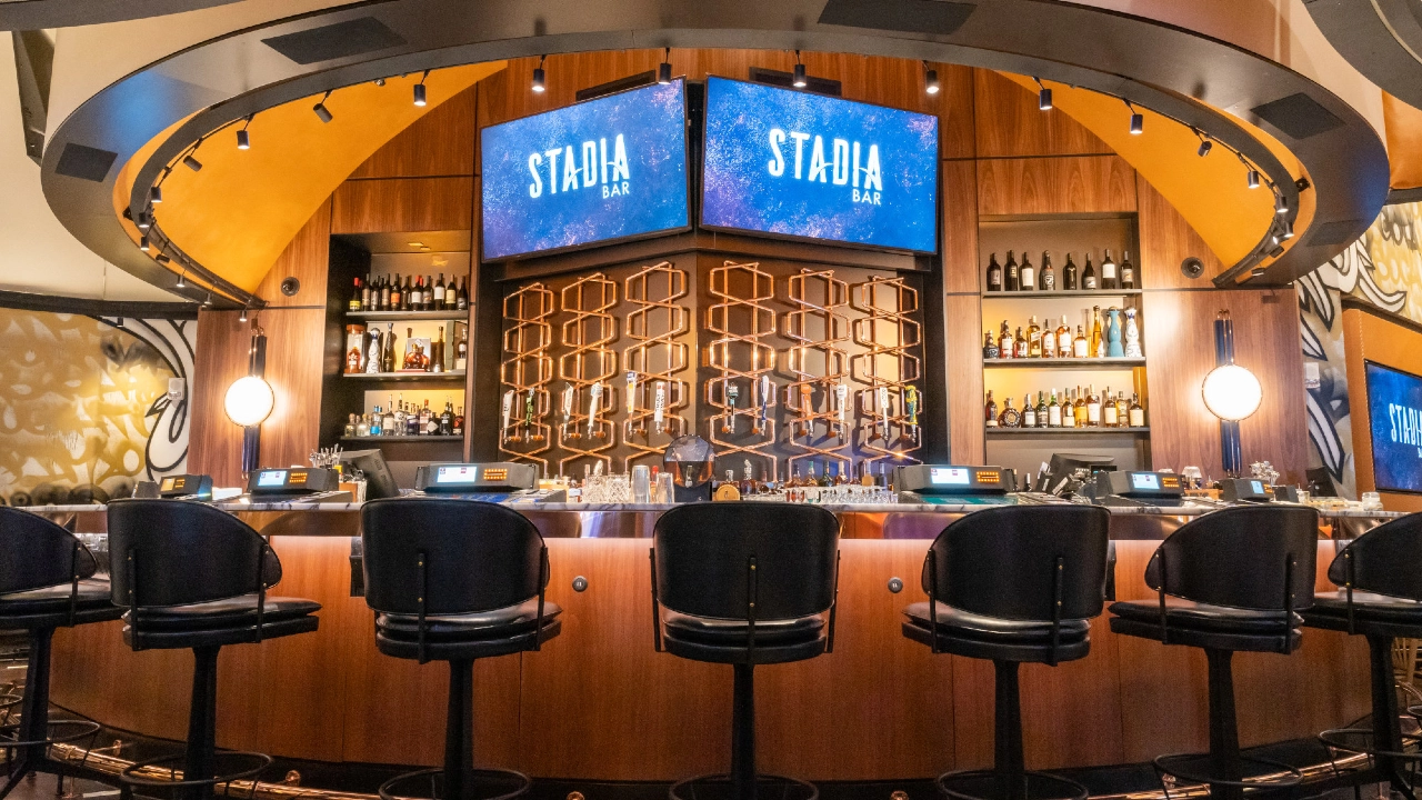 Stadia Bar at Caesars Palace Las Vegas