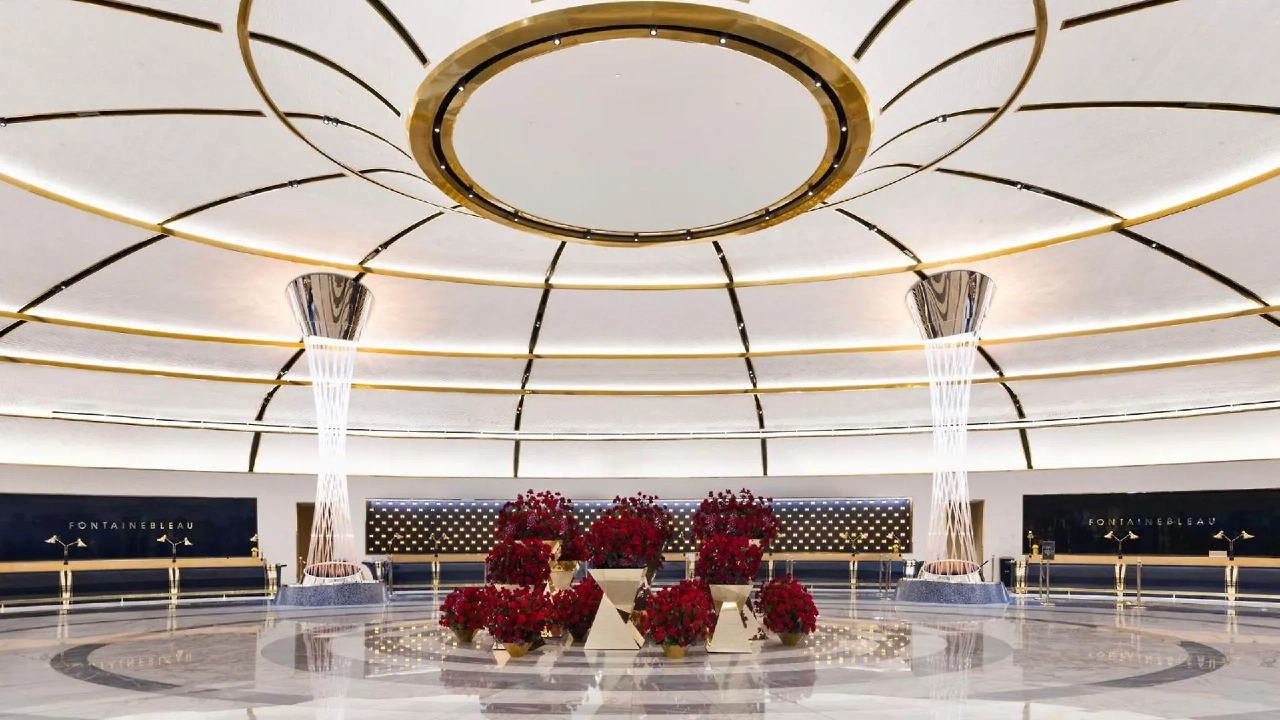 Lobby at Fontainebleau Las Vegas