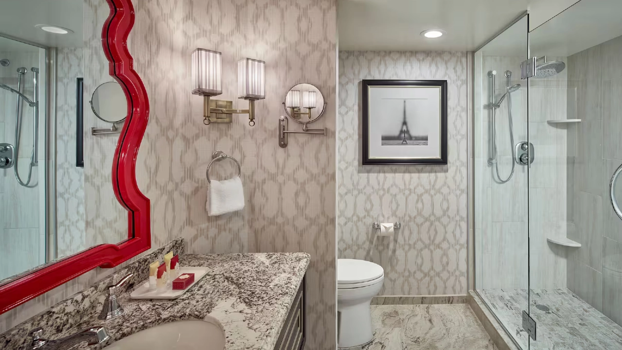 Bordeaux Room Two Queens Attraction View at Paris Las Vegas