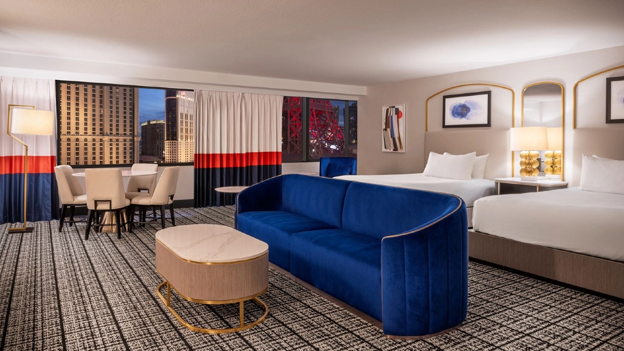 Versailles Studio Suite Two Queens at Paris Las Vegas