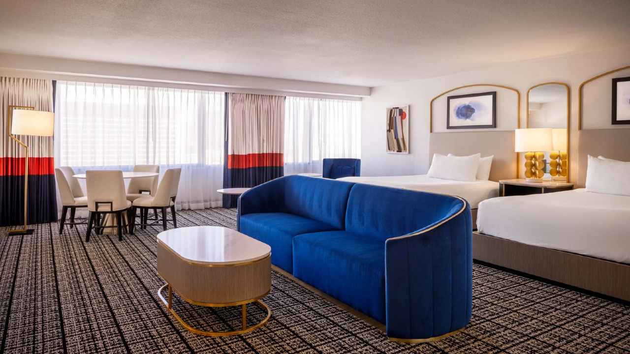 Versailles Studio Suite Two Queens at Paris Las Vegas