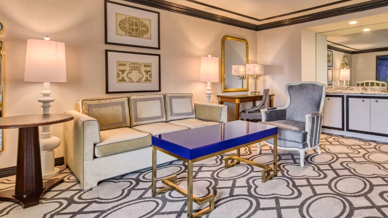 Bordeaux Imperial Suite Two Queens at Paris Las Vegas