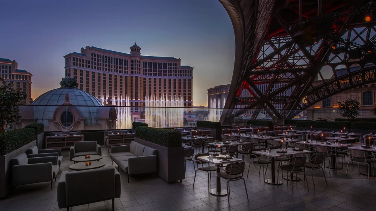 Cheri Rooftop at Paris Las Vegas