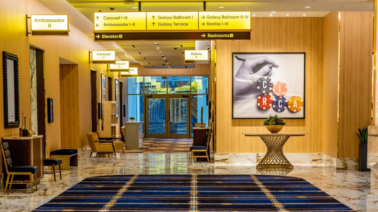 Pre Function Area at Circa Resort and Casino Las Vegas