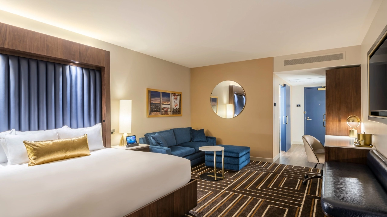 The Single King at Circa Resort and Casino Las Vegas