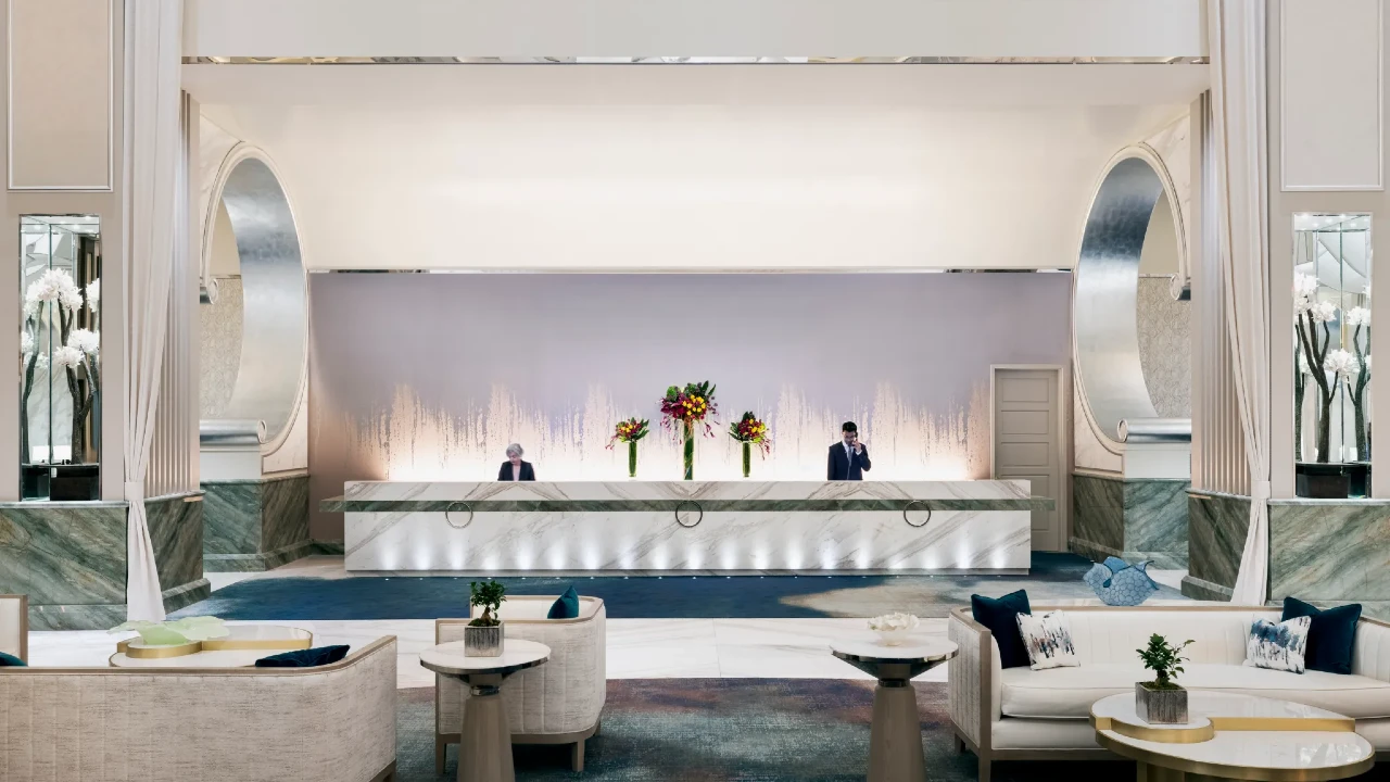 Crockfords Front Desk at Resorts World Las Vegas