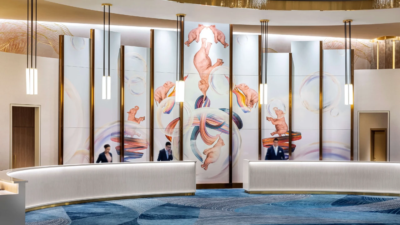 Conrad Front Desk at Resorts World Las Vegas