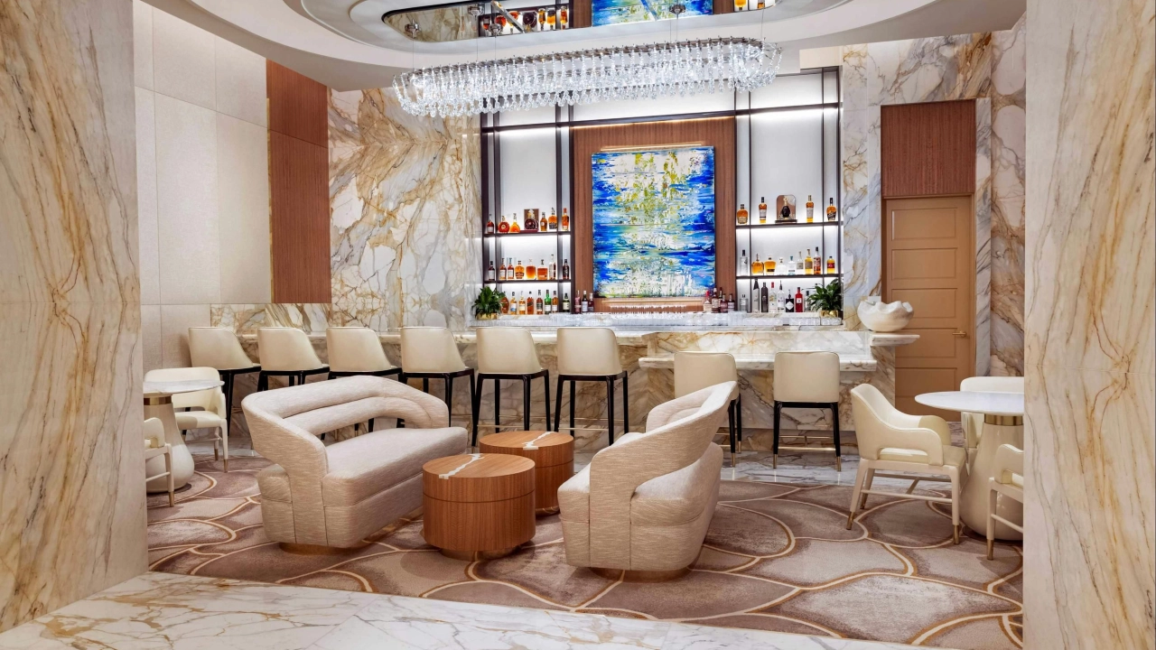 Baccarat Bar at Resorts World Las Vegas