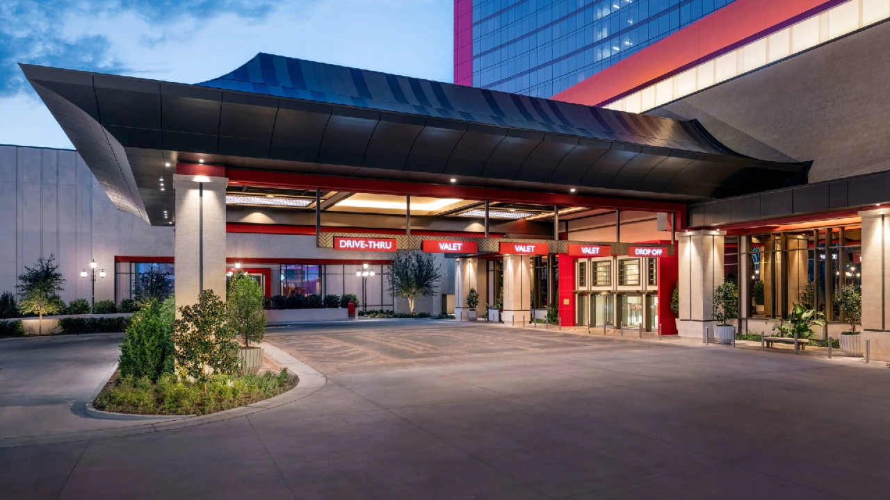 Conrad Porte Cochere at Resorts World Las Vegas