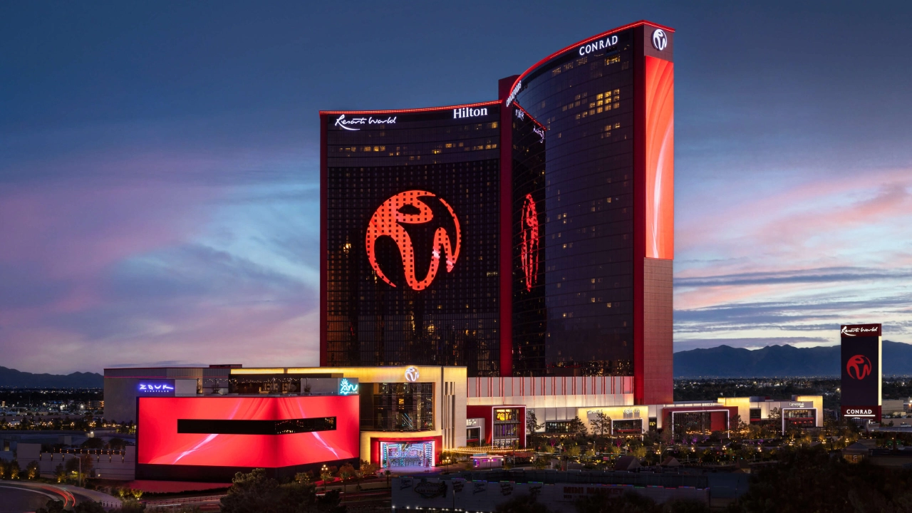 Hotel Exterior at Resorts World Las Vegas