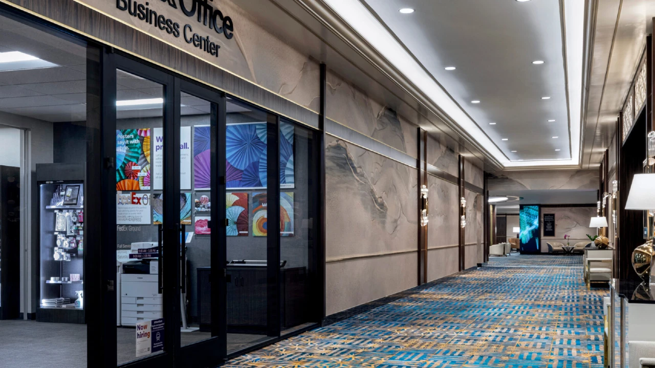 Business Center at Resorts World Las Vegas