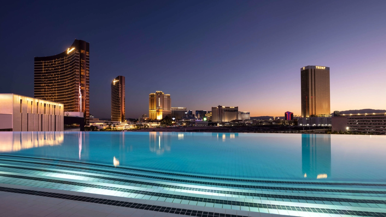 Athena Infinity Ultra Pool at Resorts World Las Vegas