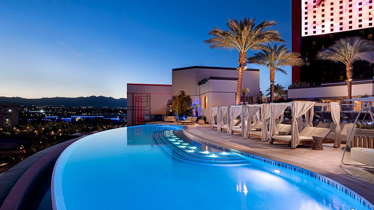 Athena Infinity Ultra Pool at Resorts World Las Vegas
