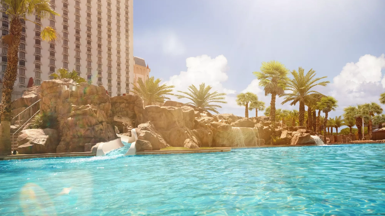 Pool at Excalibur Hotel and Casino Las Vegas