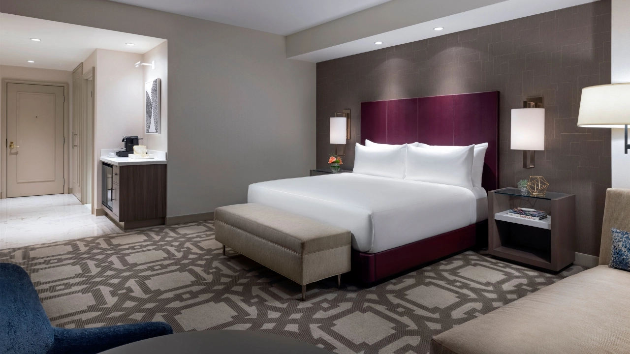 Superior Room King City View at Crockfords Las Vegas at Resorts World