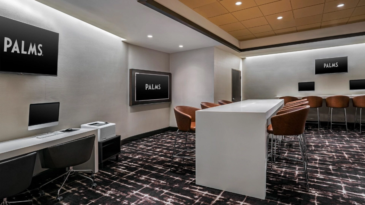 Business Center at Palms Casino Resort Las Vegas