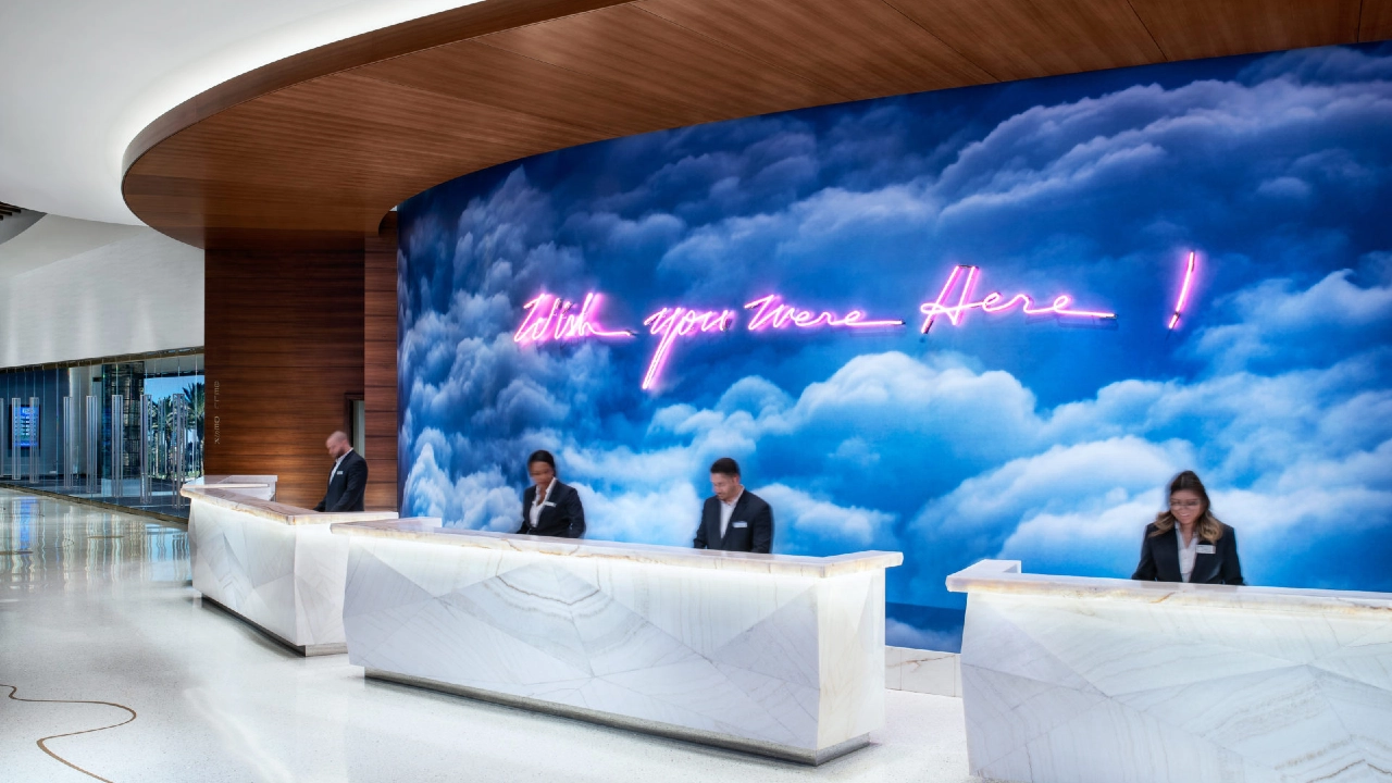 Front Desk at Palms Casino Resort Las Vegas