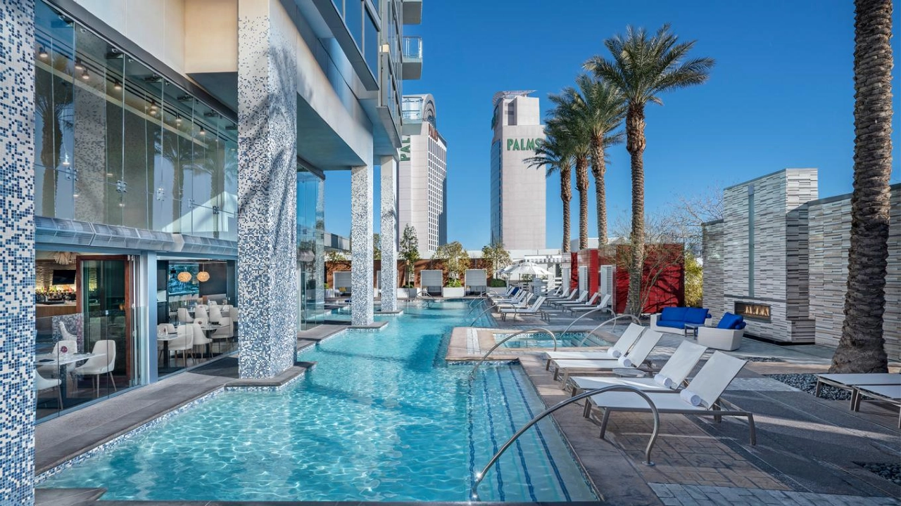 Pool at Palms Place at Palms Casino Resort Las Vegas