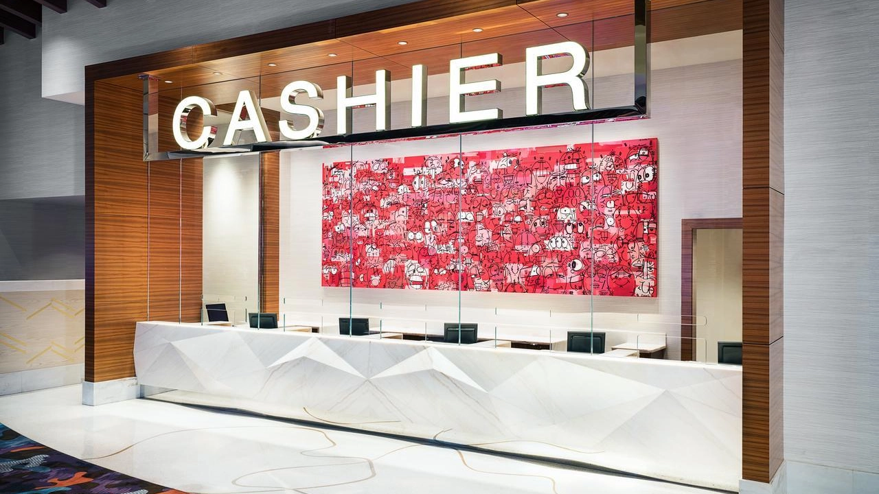 Cashier at Palms Casino Resort Las Vegas