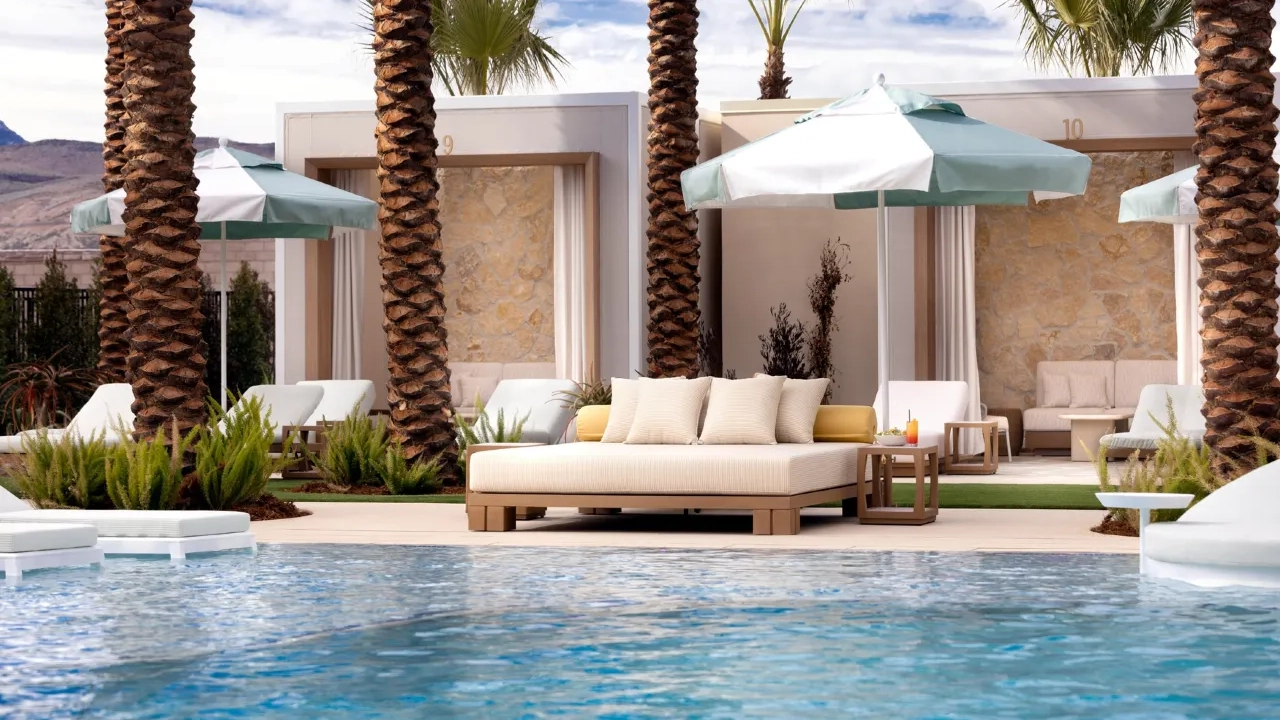 Pool Cabanas at Durango Casino and Resort Las Vegas