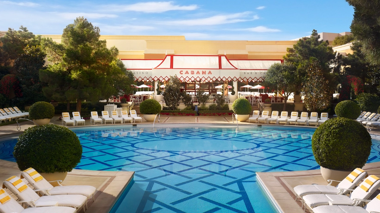 Wynn Resort Pool at Wynn and Encore Las Vegas