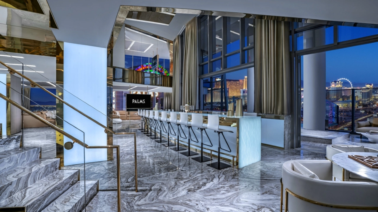 Two Story Sky Villa at Palms Casino Resort Las Vegas