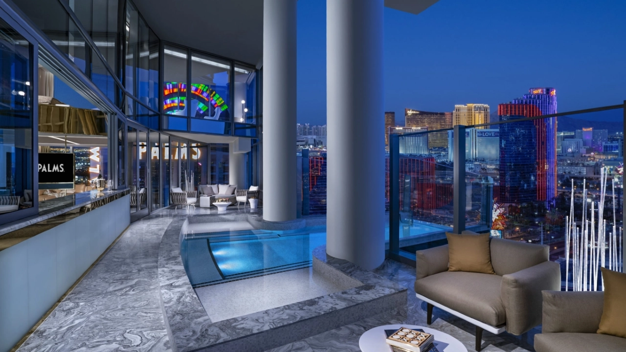 Two Story Sky Villa at Palms Casino Resort Las Vegas